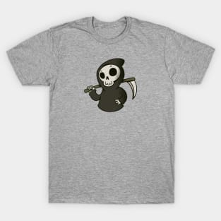 Cute Grim Reaper Cartoon T-Shirt